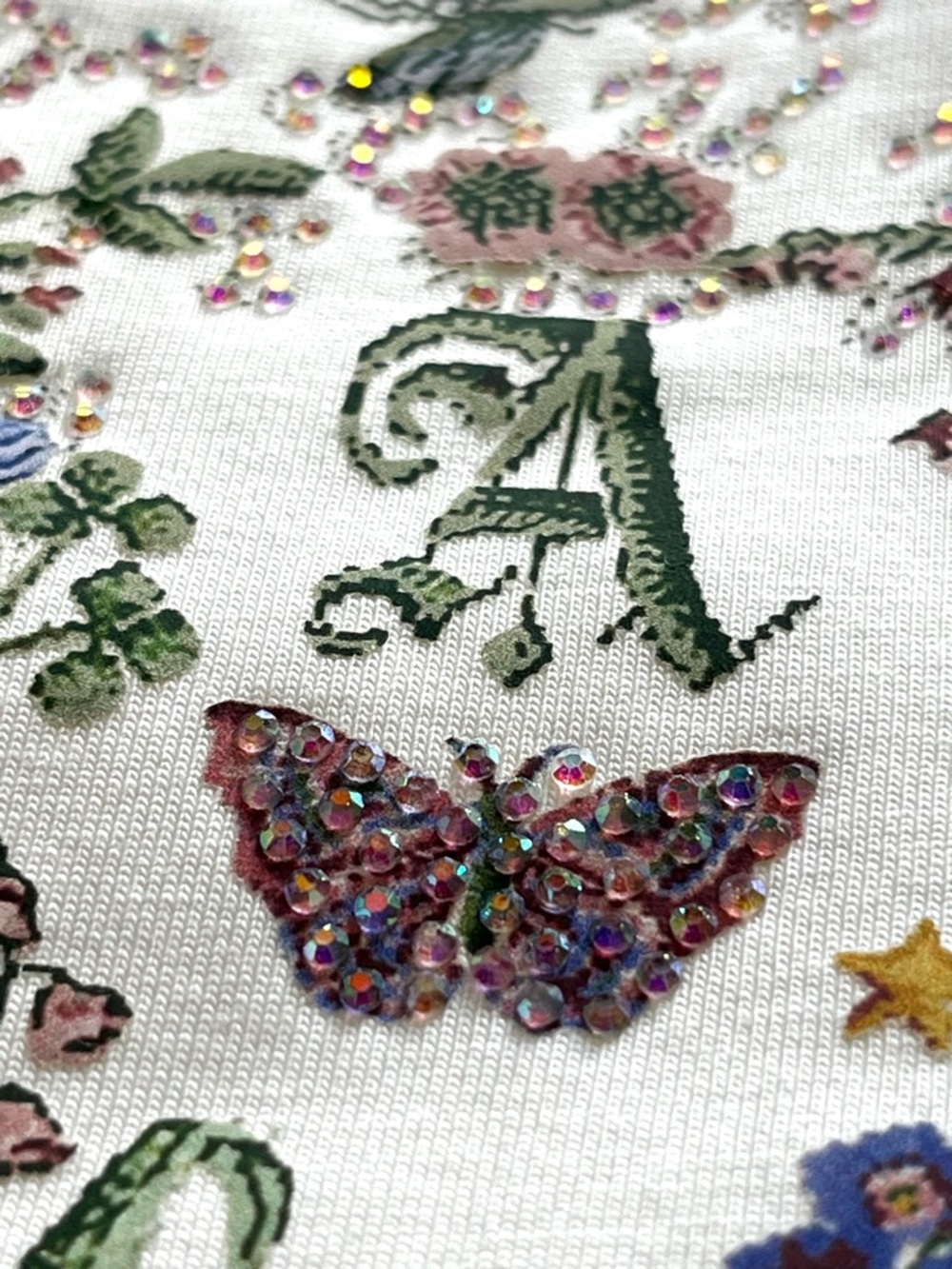 Inspired Floral- White T-shirt - Picture 6 of 14